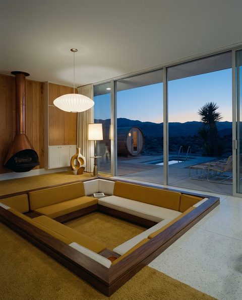 Deck with sauna and plunge
